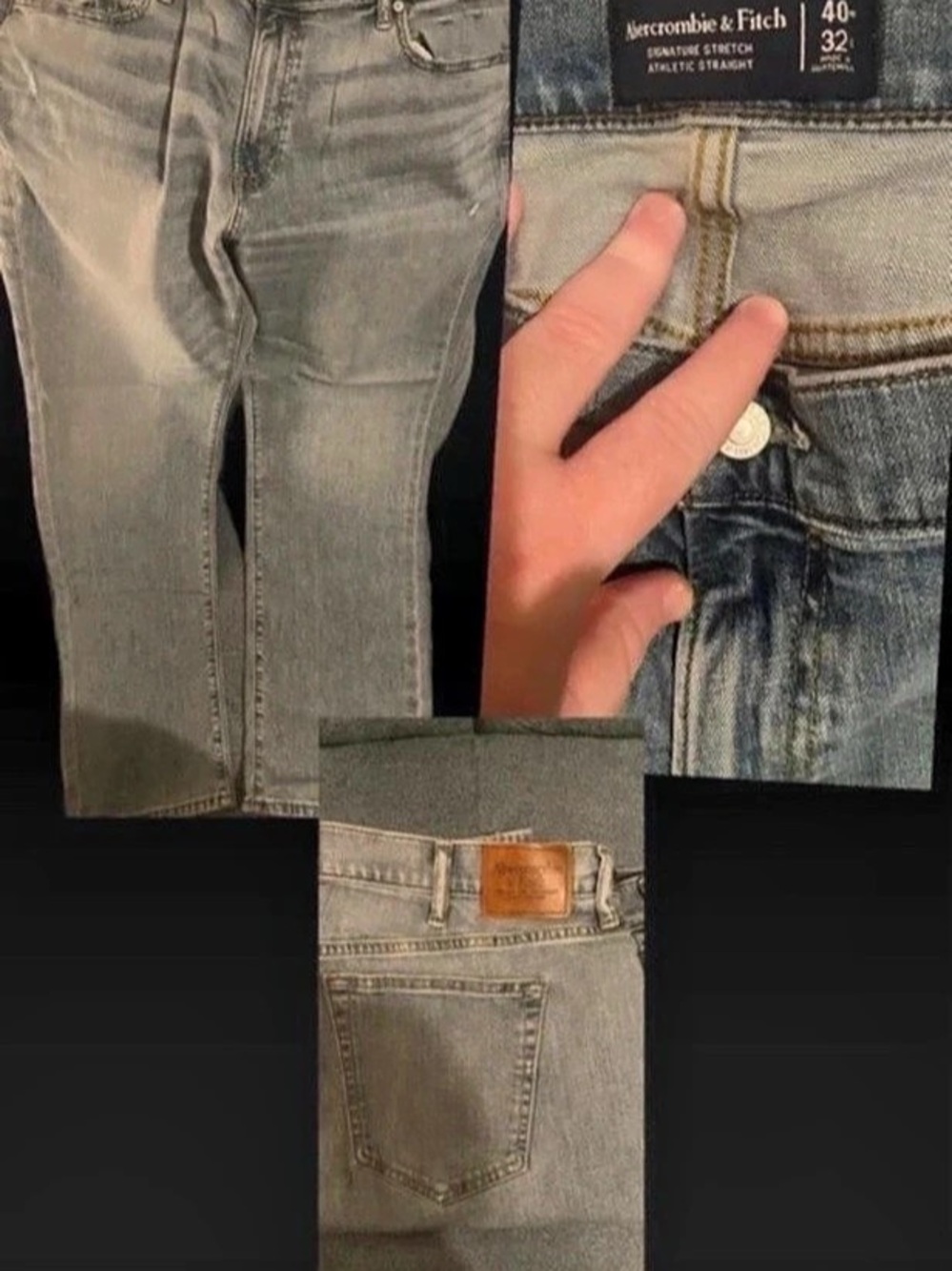 Abercrombie & Fitch Men's Straight Jeans Waist 40/32